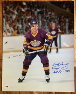 Marcel Dionne SIGNED 16x20 Photo HOF Art Ross 1980 LA Kings PSA/DNA AUTOGRAPHED - Picture 1 of 3