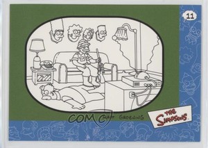 2000 Artbox The Simpsons Collectible Stickers The Simpsons #11 0d0a