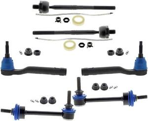 Mevotech Front Inner Outer Tie Rods & Links For Ford F-150 Raptor 2017-2020