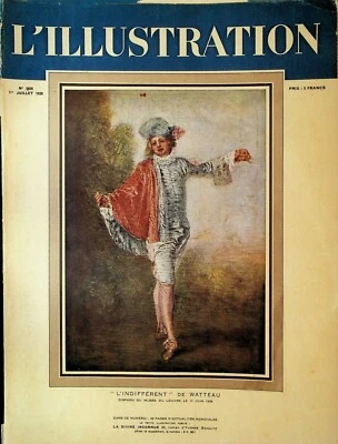 L'Illustration Magazine July 1 1939 Mohammed V Morocco Sultan Copan Ruins Mayan - Image 1 of 3