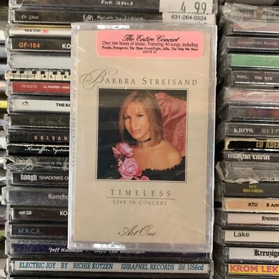 BARBRA STREISAND // Timeless - Live In Concert [Cassettes, NEW] SEALED!!! - Image 1 of 4