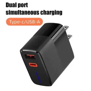 100W Fast Charging USB+LED Charger PD Quick Charge 5.0 USB Type-C Charge Adapter - Picture 1 of 21