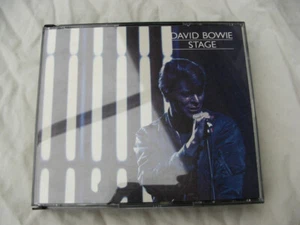 DAVID BOWIE STAGE - REMASTERED 1990 MADE IN UK, FAT BOX BONUS TRACK CD - Picture 1 of 10