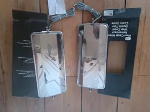 West Coast Stainless Steel Heated Mirrors 7 In By 16 In new In Box. - Foto 1 di 2