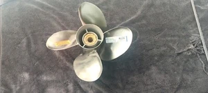 14 X 15 SST STAINLESS 4 BLADE PROP NEW 15 SPLINE MERC HUB - Picture 1 of 15