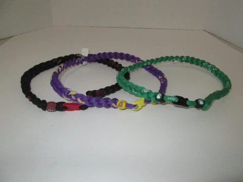 Triple Braided Titanium Necklace NBA Teams NEW FREE SHIPPING Cover