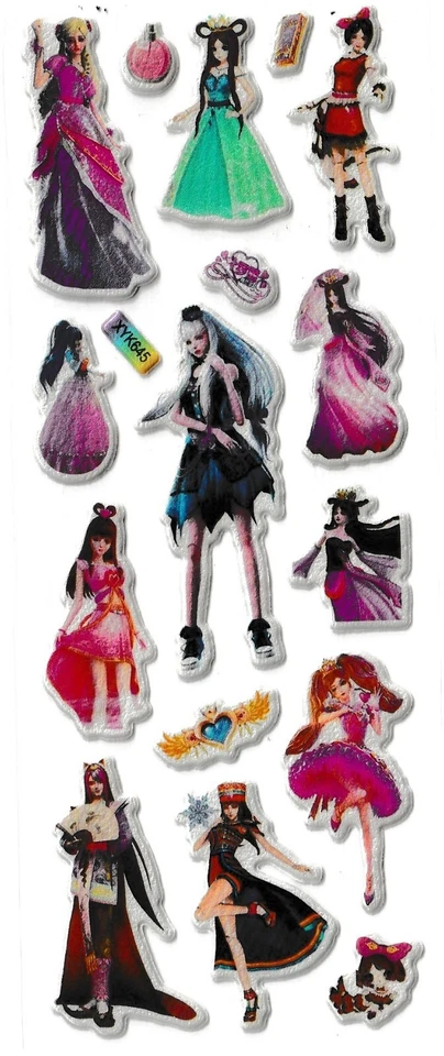 ELF FAIRLY DREAM YE LUOLI LUO LI princess  精灵梦叶罗丽  3D stickers - Image 1 of 1