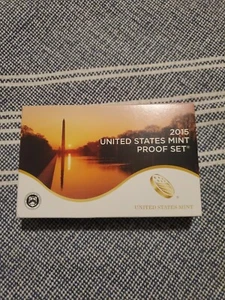 2015 Clad Proof Set U.S. Mint Original Government Packaging OGP COA - Picture 1 of 6