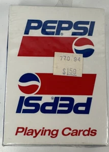 Pepsi Playing Cards - 1989 Vintage - Brand New - NEW SEALED  Soda Pop - Picture 1 of 4