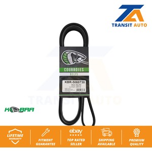 Main Drive Serpentine Belt For Ram 1500 Ford Ranger Chevrolet Pontiac Vibe S10