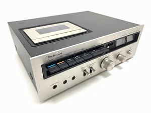 TECHNICS RS-610U Stereo Cassette Tape Deck 2 Head Vintage 1973 Working Good Look - Picture 1 of 15