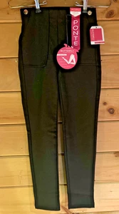 NWT Girls Butterfly By Maze Black Stretch Pants Size Medium - Picture 1 of 7