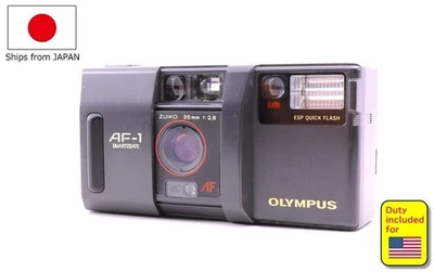[No US Extra Duty] Olympus AF-1 QD 35mm Film Camera From JP [Tested / N-MINT] - Image 1 of 4