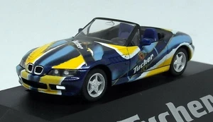 Herpa 1/87 HO Scale - BMW Z3 Tucher Roadster Tiny Model Car + Case - Picture 1 of 5