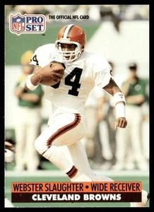 1991 Pro Set Webster Slaughter Cleveland Browns #125 - Picture 1 of 2