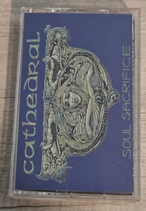 Cathedral - Soul Sacrifice Cassette Tape 1992 Earache Sony Music - Picture 1 of 3