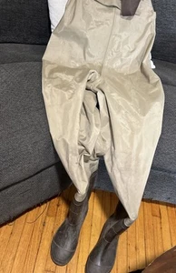 Herter’s Rubber Boot Men’s Waders Size 5 Regular Fishing Hunting - Picture 1 of 7