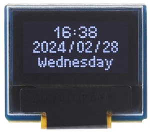 Módulo de pantalla OLED Waveshare 0,49", 64x32, I2C, controlador SSD1315, SDA/SCL, - Imagen 1 de 10