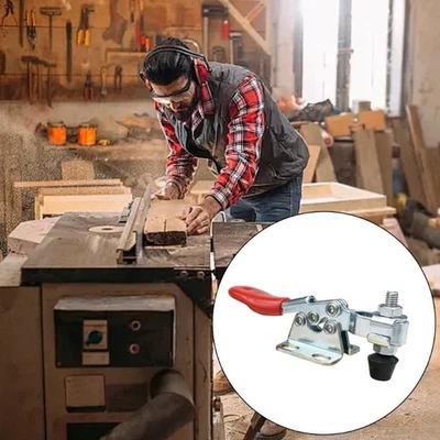 Toggle Clamp Clamping Device for Secure Materials Fixing in Crafting Projects - image 1 of 4