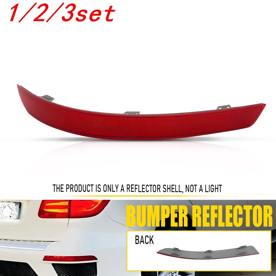 RearRight Bumper Reflector For Mercedes Benz GL350 GL450 13-16 1668200474 1/2set - Image 1 of 1