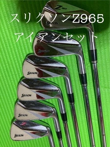 Srixon Z965 Irons #5-9,Pw(6Clubs)/Dynamic Gold X100/Flex:Extra Stiff - Picture 1 of 8