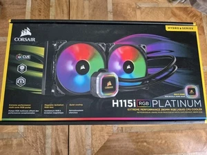 H115i RGB Platinum Corsair 280mm Liquid Cpu Cooler - Picture 1 of 4