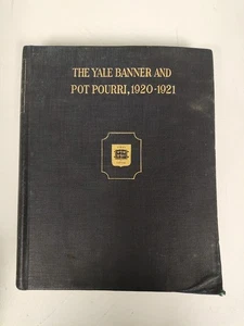 The Yale Banner And Potpourri 1920-1921 Very Poor Condition - Imagen 1 de 12