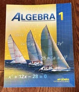 A Beka Algebra 1 Student Textbook Homeschool Math High School Paperback 2020 - Picture 1 of 5