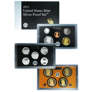 2011-S U.S. Silver Proof Set - Picture 1 of 2