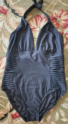 Calvin Klein black swimsuit 18W slimming - Image 1 of 4