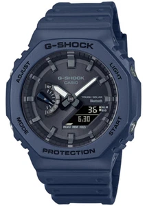 CASIO G-SHOCK Octagon GA-B2100-2AJF Men's Watch Solar Bluetooth Blue 2022 NEW - Picture 1 of 12