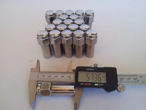 Holden FX - WB 20 Centerline Mag Wheel Nuts & Washers 7/16"UNF x 1.32"Shank - Picture 1 of 4