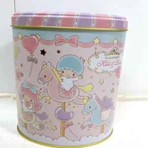 Sanrio Little Twin Stars Kiki Lala Blechdose Box Karussell - Bild 1 von 4