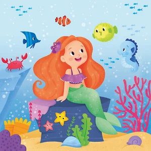 Servilleta "Lovely Mermaid", 20 unidades - Imagen 1 de 1