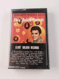 Elvis' Golden Records (Cassette) TESTED - Picture 1 of 5