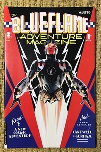 Blue Flame Adventure Magazine Vault Comic Dave Stevens Rocketeer Homage vf/nm - Picture 1 of 4