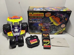 Vintage RC Slammer Complete w/ Remote Control Battery Charger & Box TYCO 1997 - Picture 1 of 18