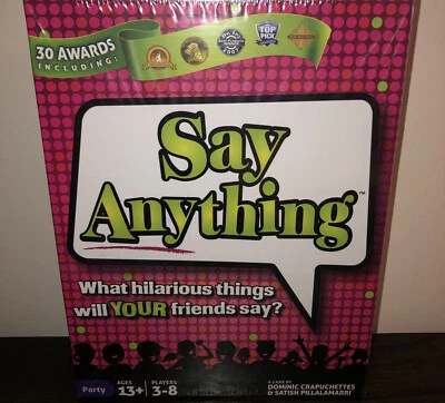 Hilarious Say Anything Family Board Game  Ages 13+ NorthStar Games New Sealed - Image 1 of 4