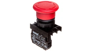 Pulsador de seguridad, 1NC, cabeza de seta de 40 mm, rojo T0-B200E /T2ES - Imagen 1 de 1