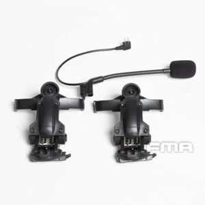  FMA Tactical Headset Helmet ARC Rail Bracket Adapter AMP Bridge COMTAC3 Headset - Picture 1 of 20