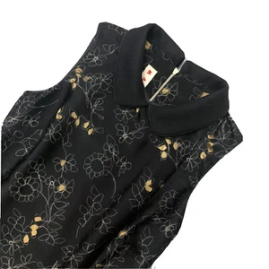 $1000 NEW Marni Black PETER PAN Collar Silk Wool Blouse Shirt Top Size 40 S US 4 - Picture 1 of 12