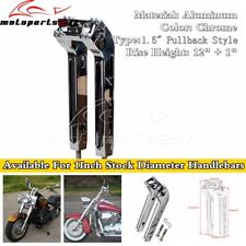 New Listing12" Club Style Handlebar Risers Fit Harley Touring Street Road King Glide Flhx/R