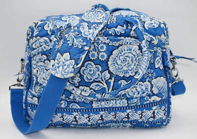 Vera Bradley Metropolitan Travel & Laptop Bag in "Blue Lagoon" Pattern - Image 1 of 4