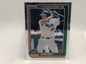 2022 USA Baseball Stars & Stripes CADEN GRICE  #13