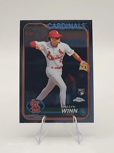 2024 Topps Chrome - Masyn Winn #189 (RC) - Picture 1 of 2