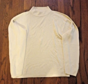 Sudadera para mujer grande M.J. Carroll Soild crema - Imagen 1 de 5