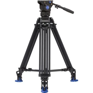 Benro Benro BV4 Pro Twin Leg Aluminum Video Tripod Kit (BV4PRO) - Picture 1 of 4