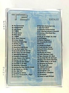 TERMINATOR T2 JUDGEMENT DAY 2003 ARTBOX CHECKLIST  CARD 1/Pack