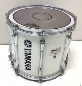 Yamaha 13” Powerlite Marching Band Snare Drum White - Picture 1 of 10