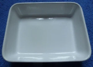 Auflaufform Keramik weiß rechteckig 23,5x18,5x5,5 cm - Bild 1 von 2